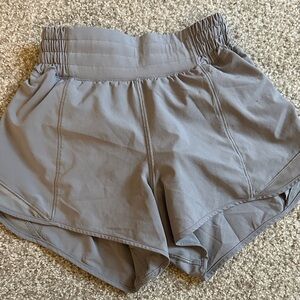 Gray Lululemon Women's Athletic Shorts